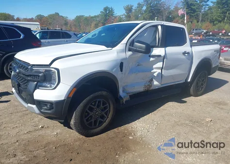 2024 Ford Ranger Xlt from USA, damaged, VIN 1FTER4HH4RLE72548